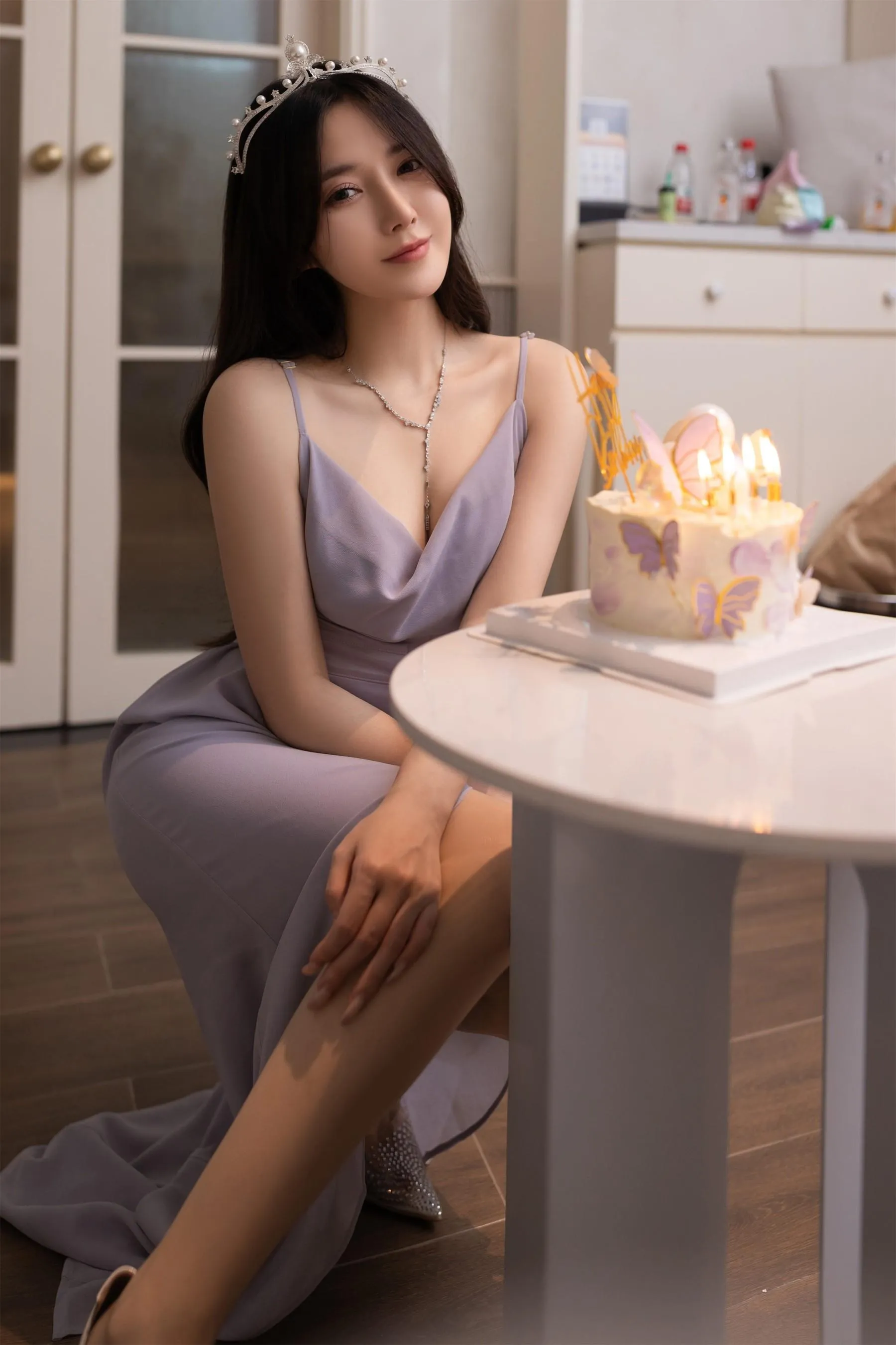 NO.0025 秀人名模鱼子酱Fish内部私购未上架《生日篇》写真 [87P]插图8